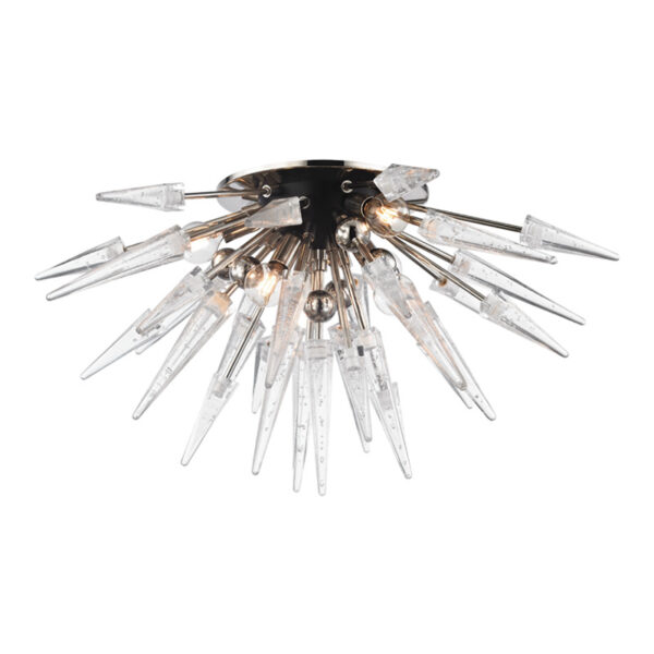 6 LIGHT SEMI FLUSH 9028 PN