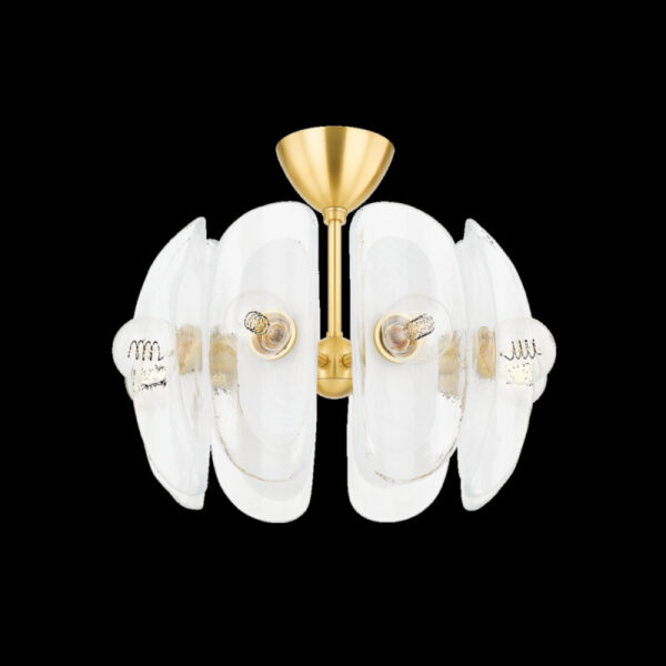 8 Light Semi Flush 9122 AGB