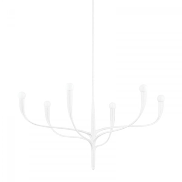 6 LIGHT CHANDELIER 9606 WP