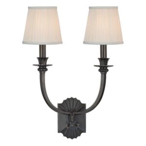 2 LIGHT WALL SCONCE 962 OB