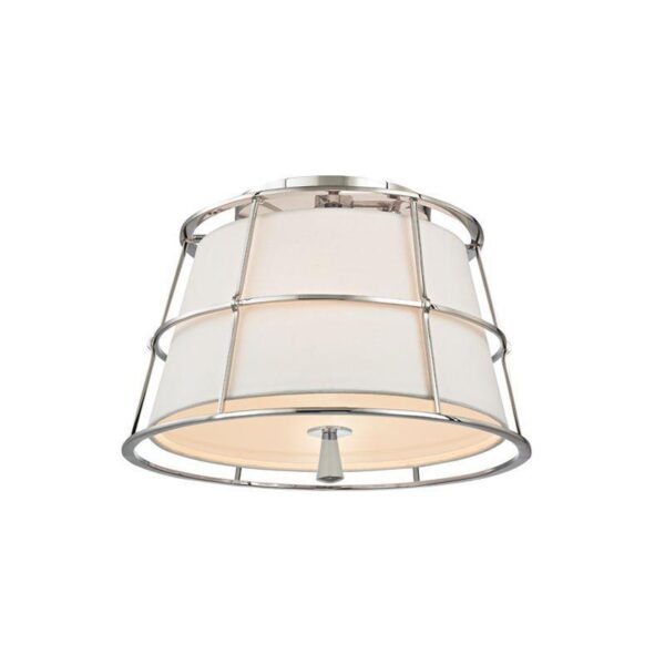 2 LIGHT SEMI FLUSH 9814 PN
