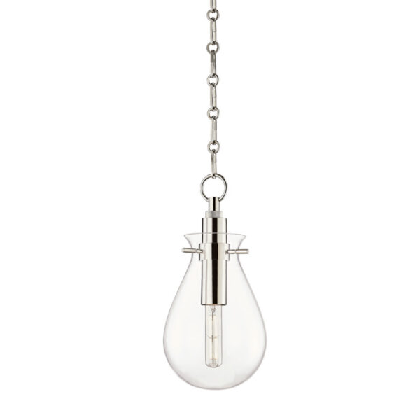 1 LIGHT SMALL PENDANT BKO101 PN