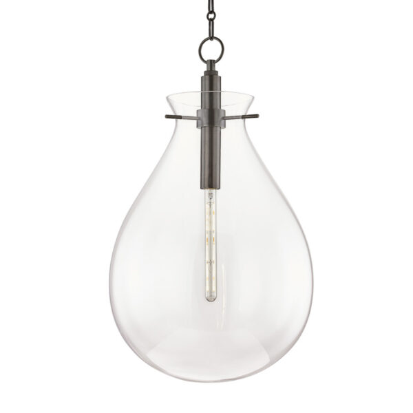 1 LIGHT LARGE PENDANT BKO103 OB