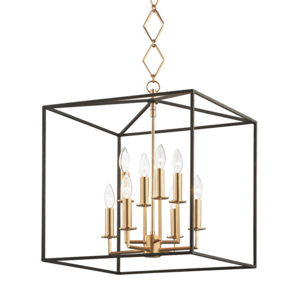 8 LIGHT PENDANT BKO151 AGB BK