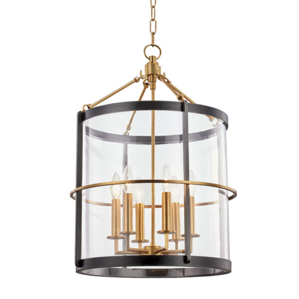 6 LIGHT LARGE PENDANT BKO201 AOB