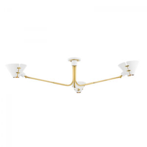 3 LIGHT SEMI FLUSH KBS1752803 AGB SWH