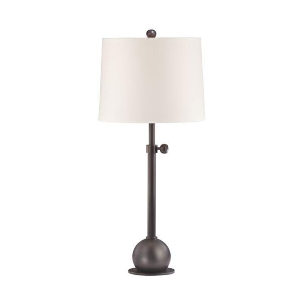 1 LIGHT ADJUSTABLE TABLE LAMP L114 OB WS