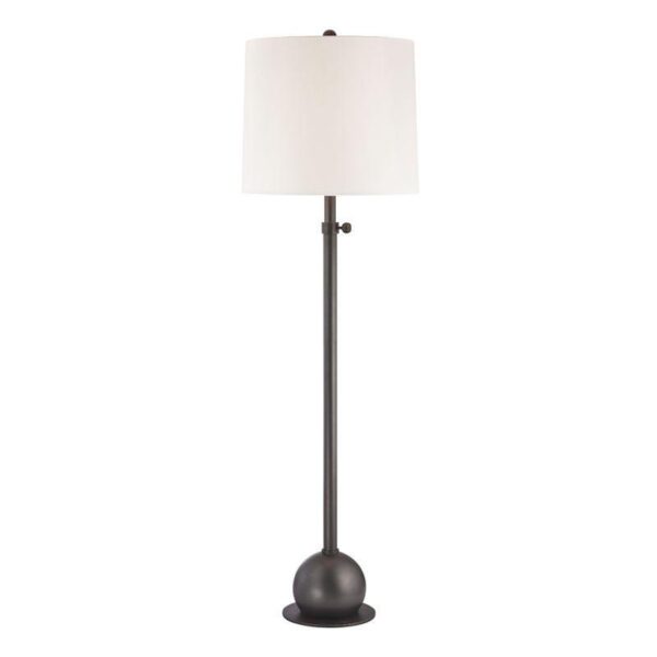1 LIGHT ADJUSTABLE FLOOR LAMP L116 OB WS