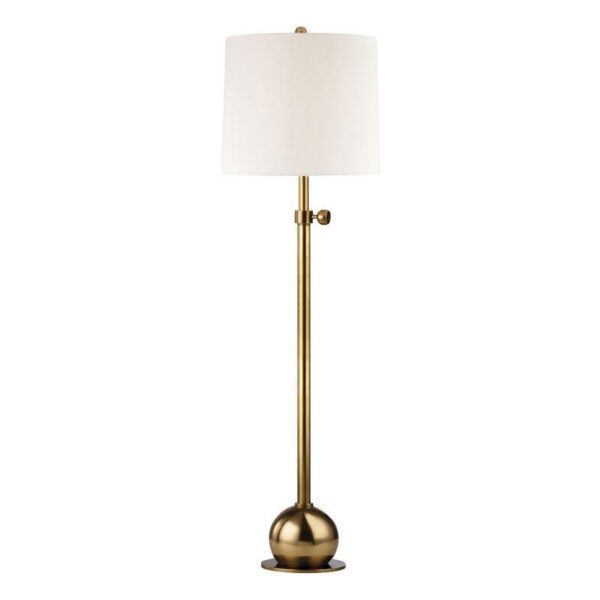 1 LIGHT ADJUSTABLE FLOOR LAMP L116 VB WS