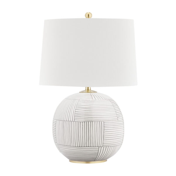 1 LIGHT TABLE LAMP L1380 AGB ST