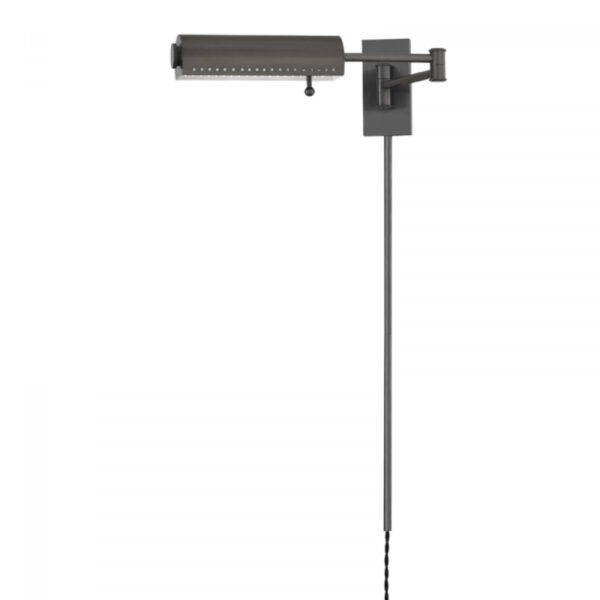 1 LIGHT WALL SCONCE PLUG IN MDS114 DB