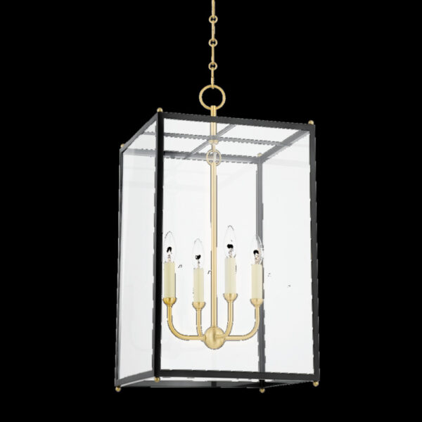 4 Light Lantern MDS1201 AGB DBL