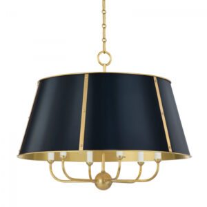 6 LIGHT CHANDELIER MDS121 AGB DBL
