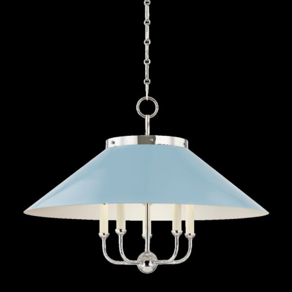 5 Light Chandelier MDS1403 PN BB