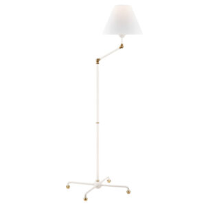 1 LIGHT FLOOR LAMP MDSL110 AGB WH