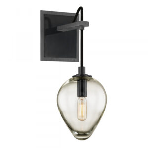Troy Brixton Wall Sconce B6201 GRA BCR