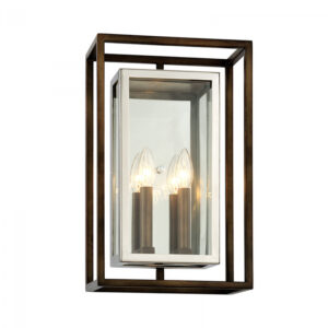 Troy Morgan Wall Sconce B6513 BRZ SS