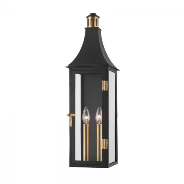 Troy WES Wall Sconce B7824 PBR TBK