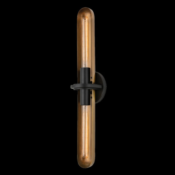 Troy TUSCON Wall Sconce B8626 PBR SBK