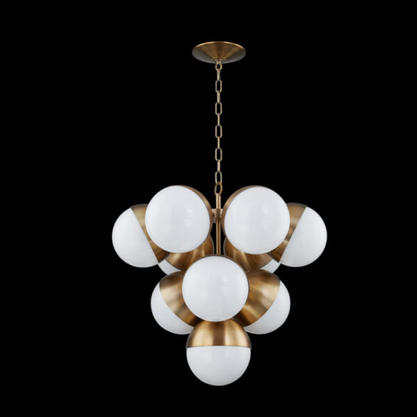 Troy CUPERTINO Chandelier F1526 PBR