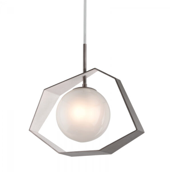 Troy Origami Chandelier F5536 GRA SL SS