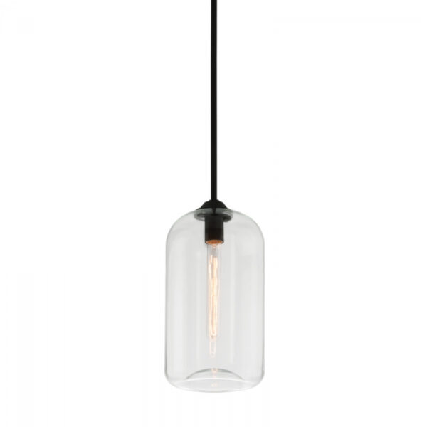 Troy District Pendant F5561 SBK