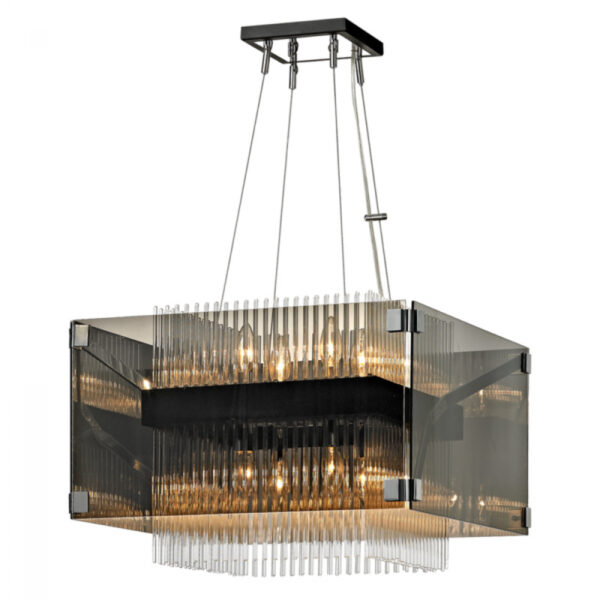 Troy Apollo Chandelier F5905 BRZ PC