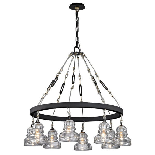 Troy Menlo Park Chandelier F6056