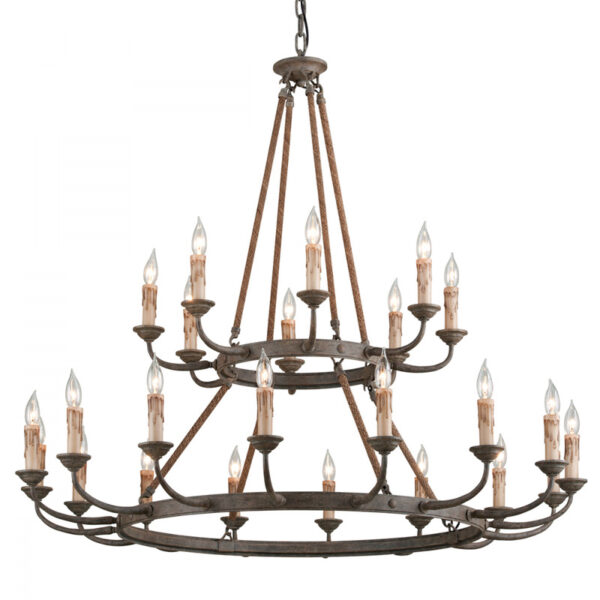 Troy Cyrano Chandelier F6118 EB