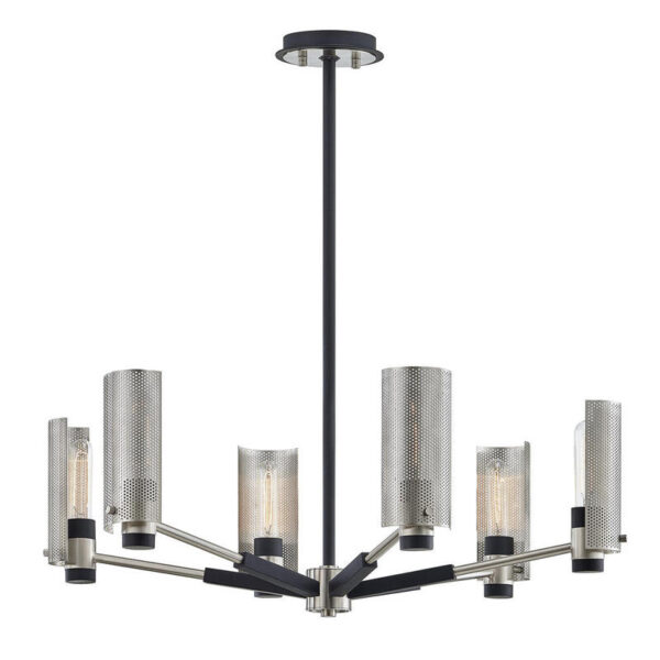 Troy Pilsen Chandelier F7116 SFB SN