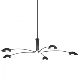 Troy LEO Chandelier F7815 SBK