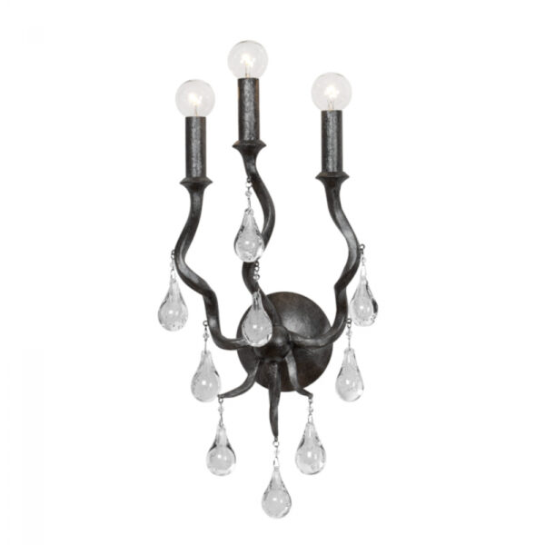 Corbett 3 LIGHT SCONCE 414 03 BSL
