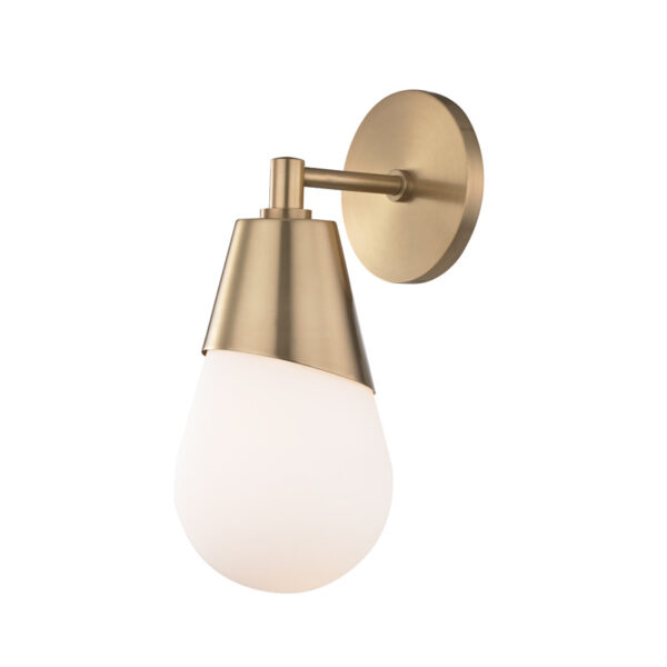 Mitzi by Hudson Valley Lighting Cora Wall Sconce H101101 AGB