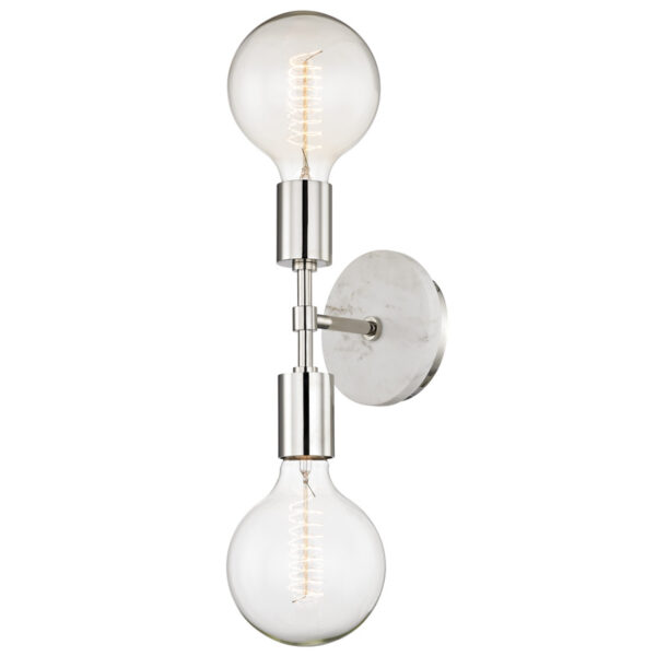 Mitzi by Hudson Valley Lighting Chloe Wall Sconce H110102 PN