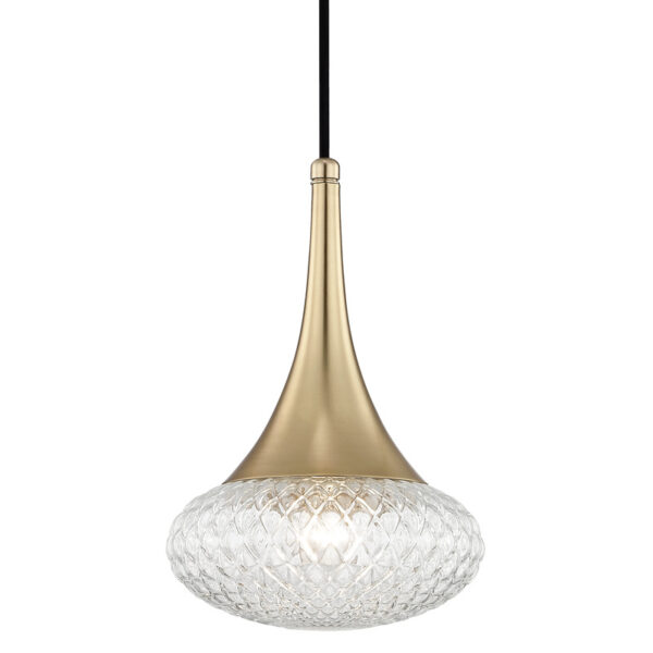 Mitzi by Hudson Valley Lighting Bella Pendant H114701C AGB