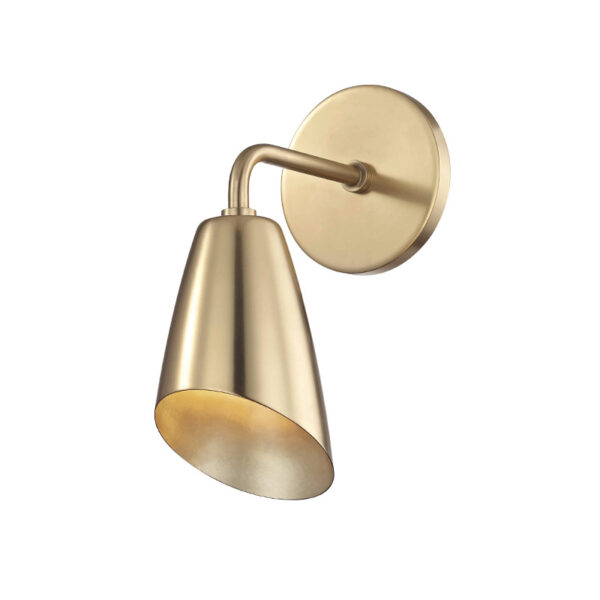 Mitzi by Hudson Valley Lighting Kai Wall Sconce H115101 AGB