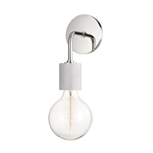 Mitzi by Hudson Valley Lighting Asime Wall Sconce H120101 PN