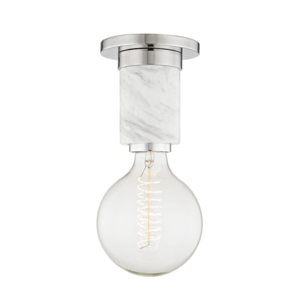 Mitzi by Hudson Valley Lighting Asime Flush Mount H120601 PN