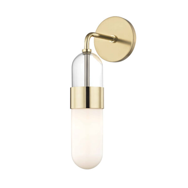 Mitzi by Hudson Valley Lighting Emilia Wall Sconce H126101 PB