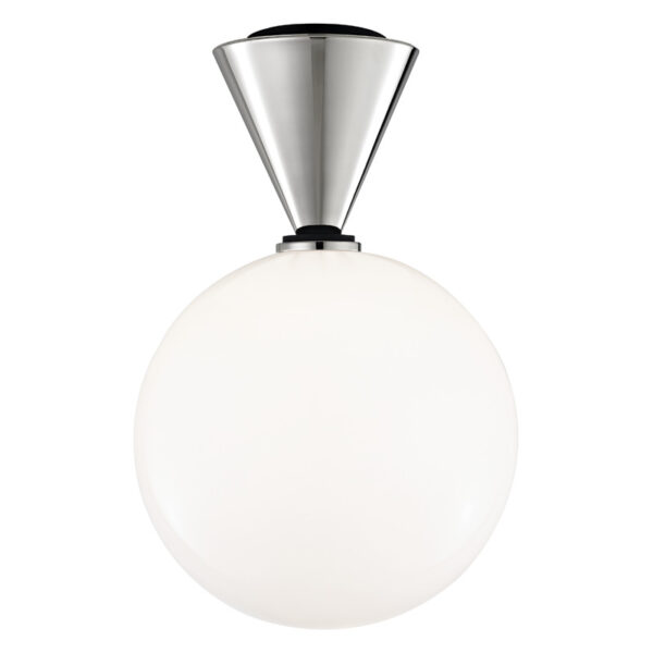Mitzi by Hudson Valley Lighting Piper Flush Mount H148501L PN BK