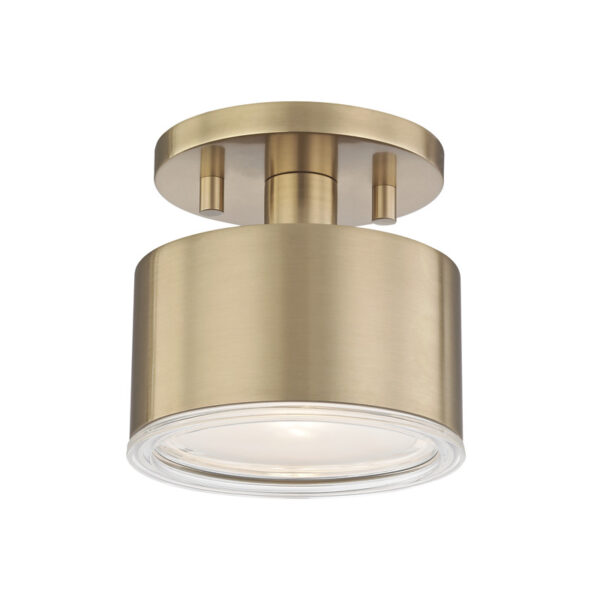 Mitzi by Hudson Valley Lighting Nora Semi Flush H159601 AGB