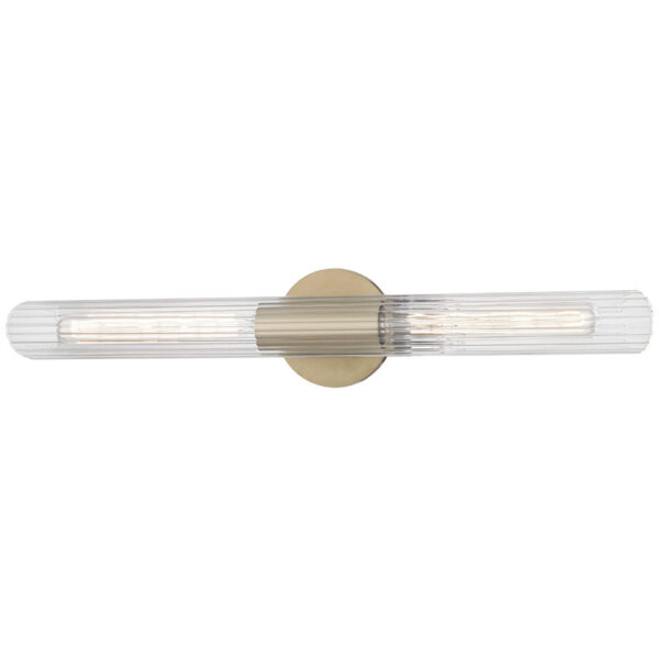 Mitzi by Hudson Valley Lighting Cecily Wall Sconce H177102L AGB