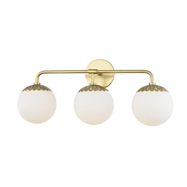 Mitzi by Hudson Valley Lighting Paige Bath and Vanity H193303 AGB