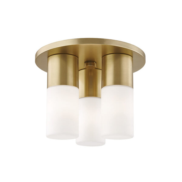 Mitzi by Hudson Valley Lighting Lola Flush Mount H196503 AGB