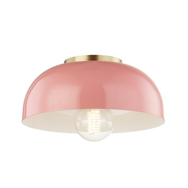 Mitzi by Hudson Valley Lighting Avery Flush Mount H199501S AGB PK
