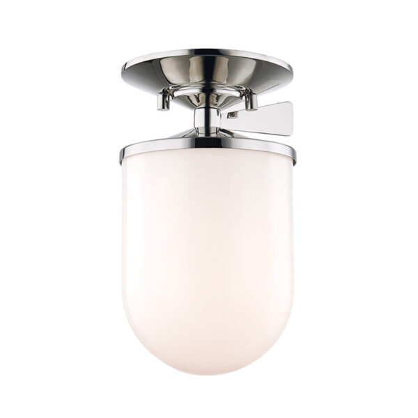 Mitzi by Hudson Valley Lighting Audrey Semi Flush H214601S PN