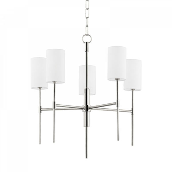Mitzi by Hudson Valley Lighting Olivia Chandelier H223805 PN