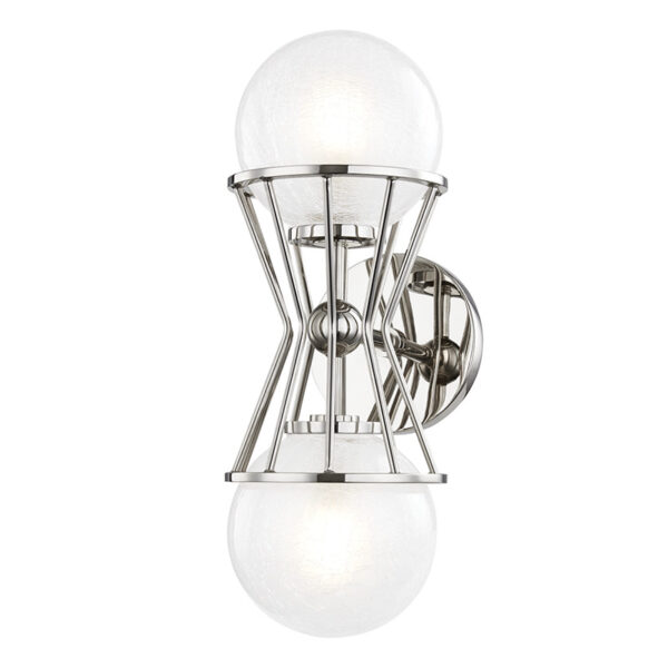 Mitzi by Hudson Valley Lighting Petra Wall Sconce H267102 PN