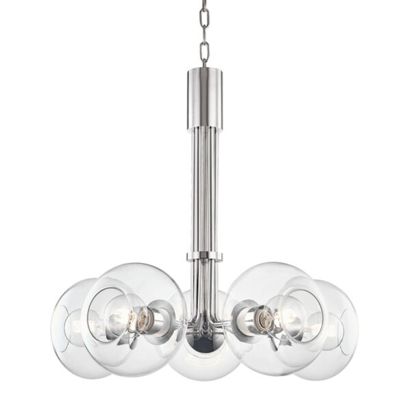 Mitzi by Hudson Valley Lighting Margot Chandelier H270805 PN