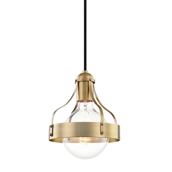 Mitzi by Hudson Valley Lighting Violet Pendant H271701 AGB